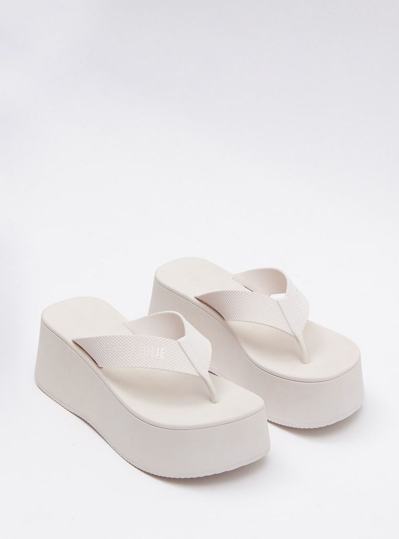 Chinelo Petite Jolie Plus White PJ6947