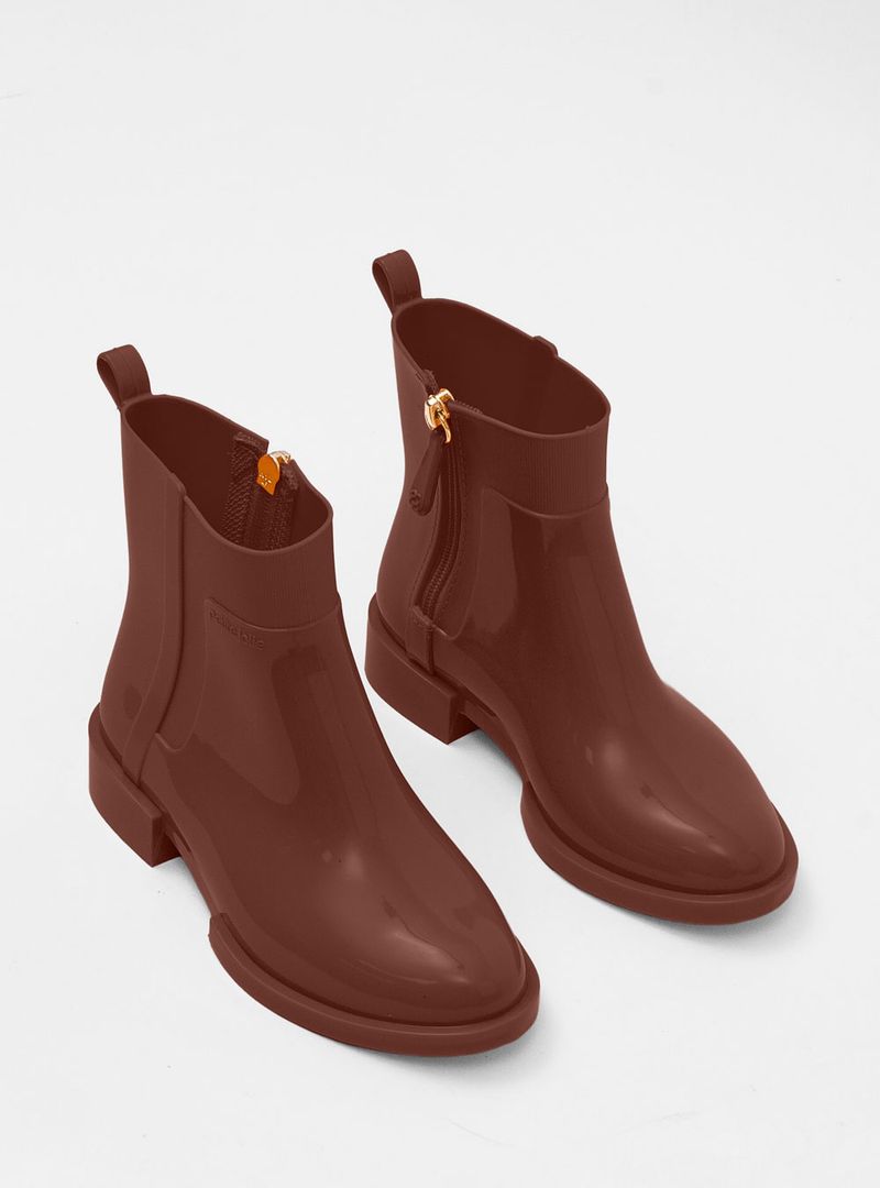 Bota Petite Jolie Lobe Marrom PJ5670