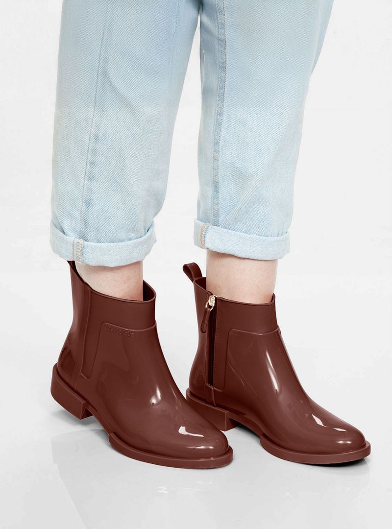 Bota Petite Jolie Lobe Marrom PJ5670