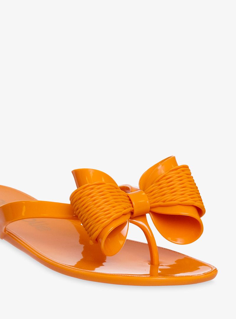 Chinelo Petite Jolie Lucky Laranja New PJ6304