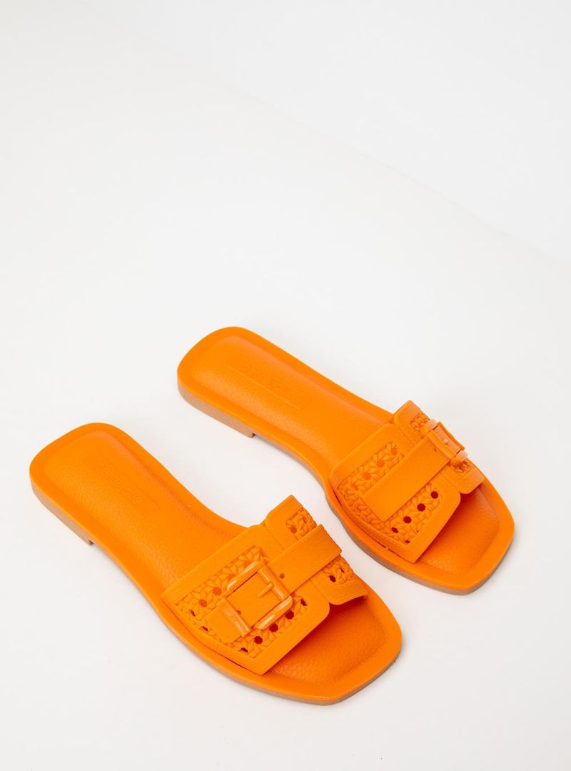 Chinelo Petite Jolie Freshy Laranja/Camel PJ6222