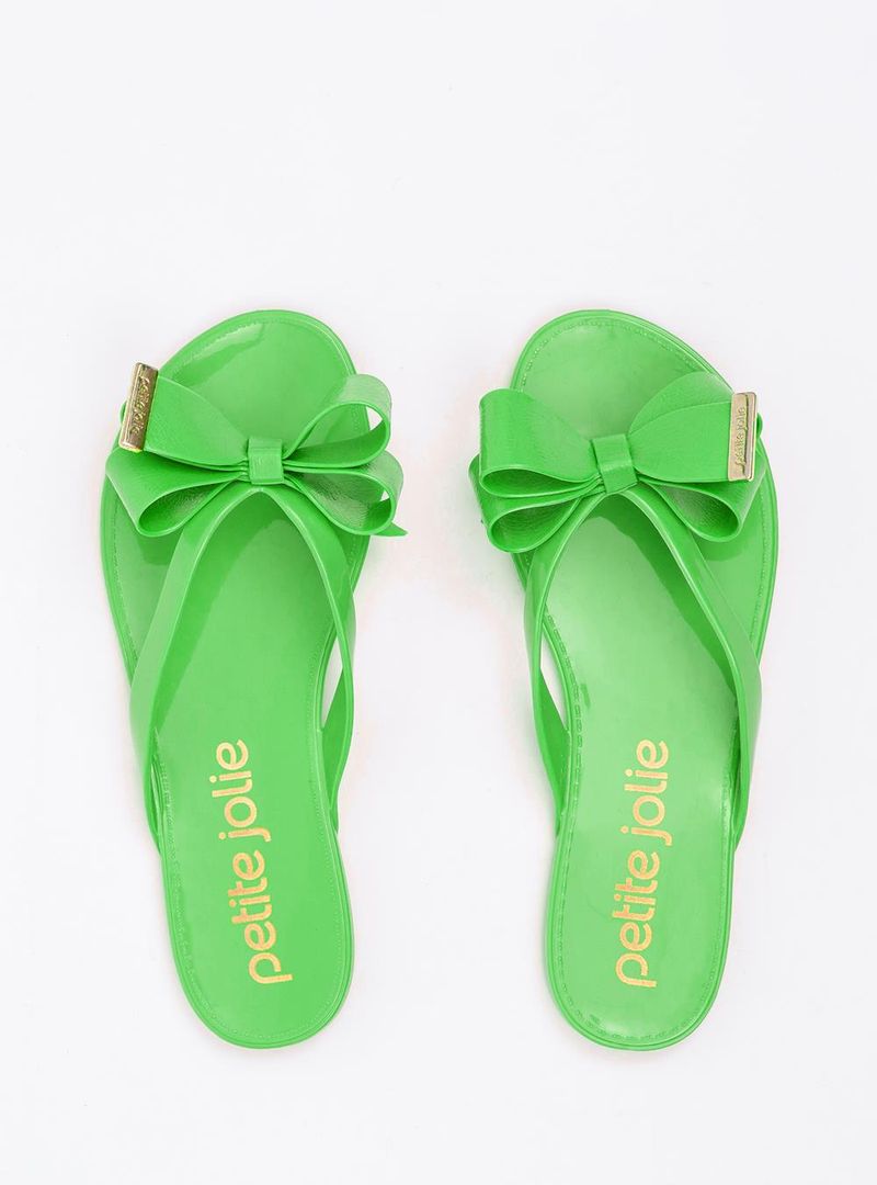 Chinelo Petite Jolie Lucky Menta New PJ4533