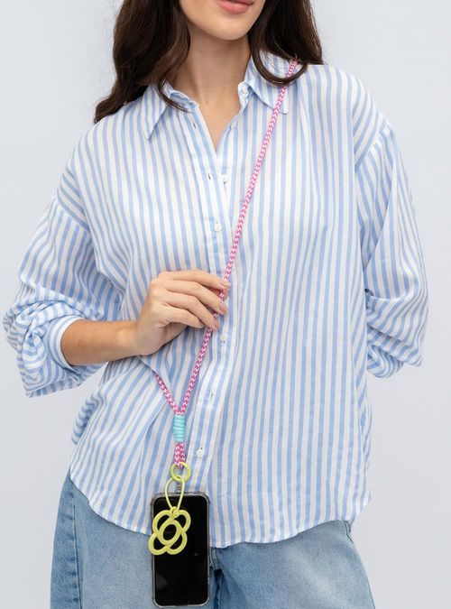 Alça Para Celular Petite Jolie Rosa PJ20346