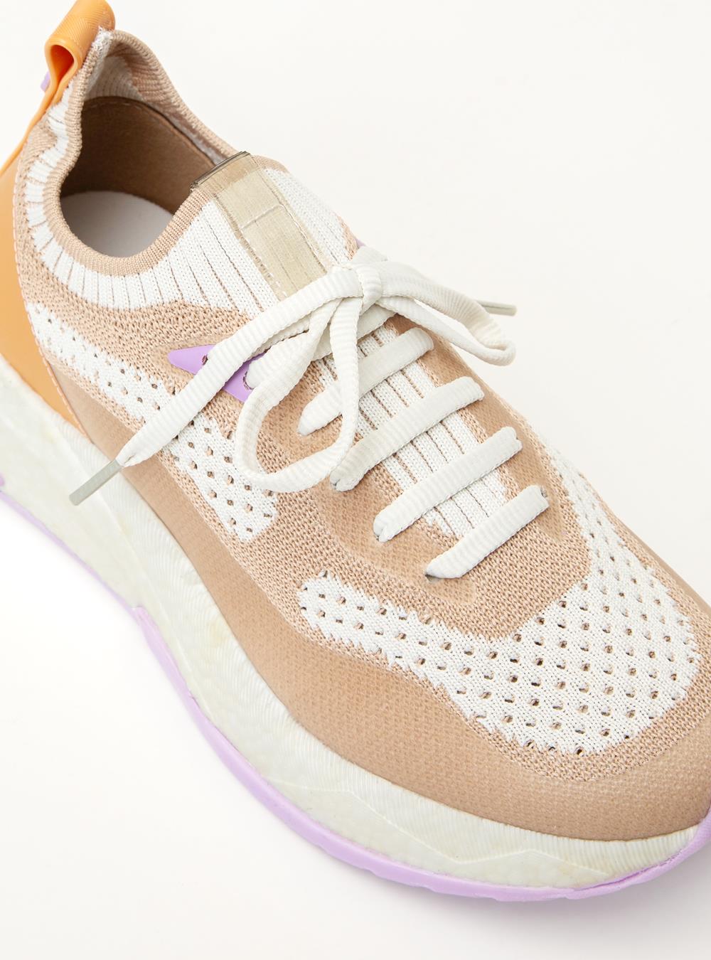Tênis Petite Jolie Puff Sneaker White/Lilac PJ7130