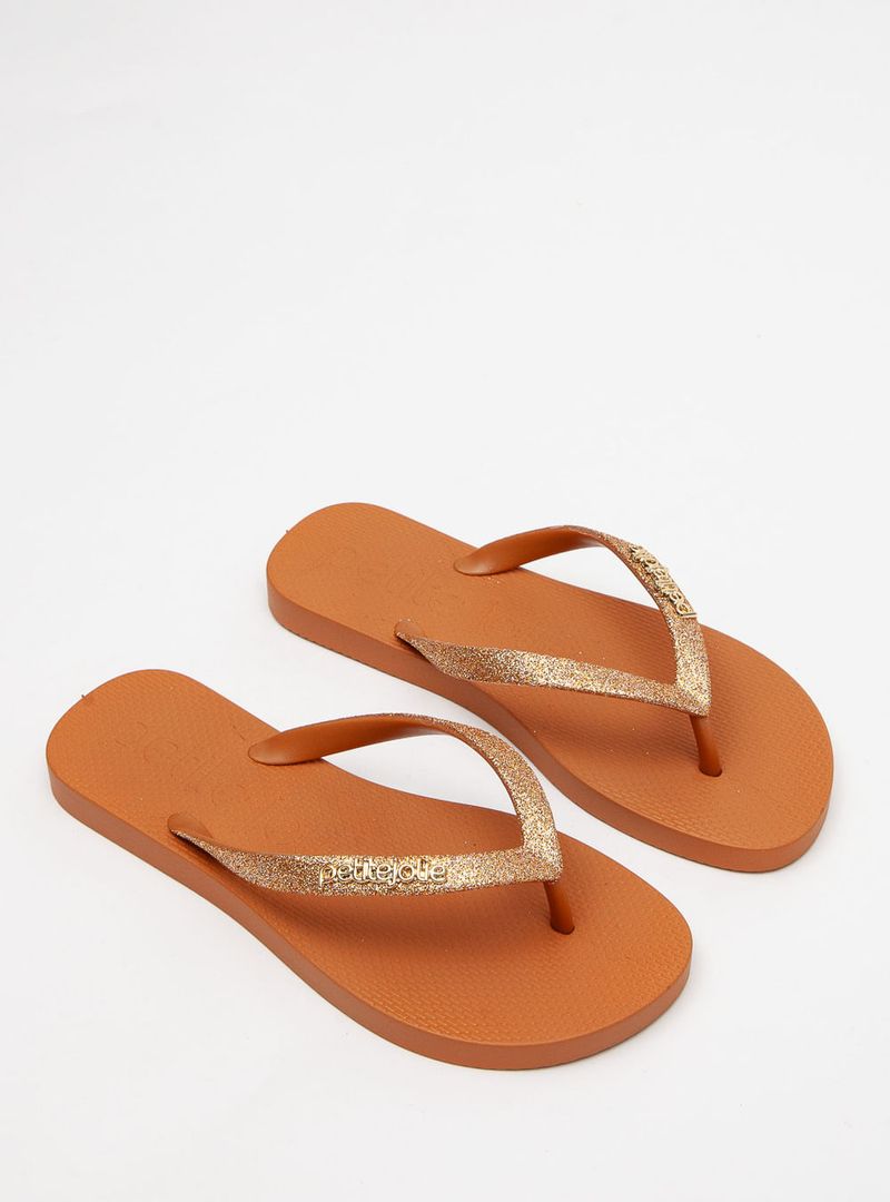 Chinelo Petite Jolie Fresh Doce De Leite PJ7298CX