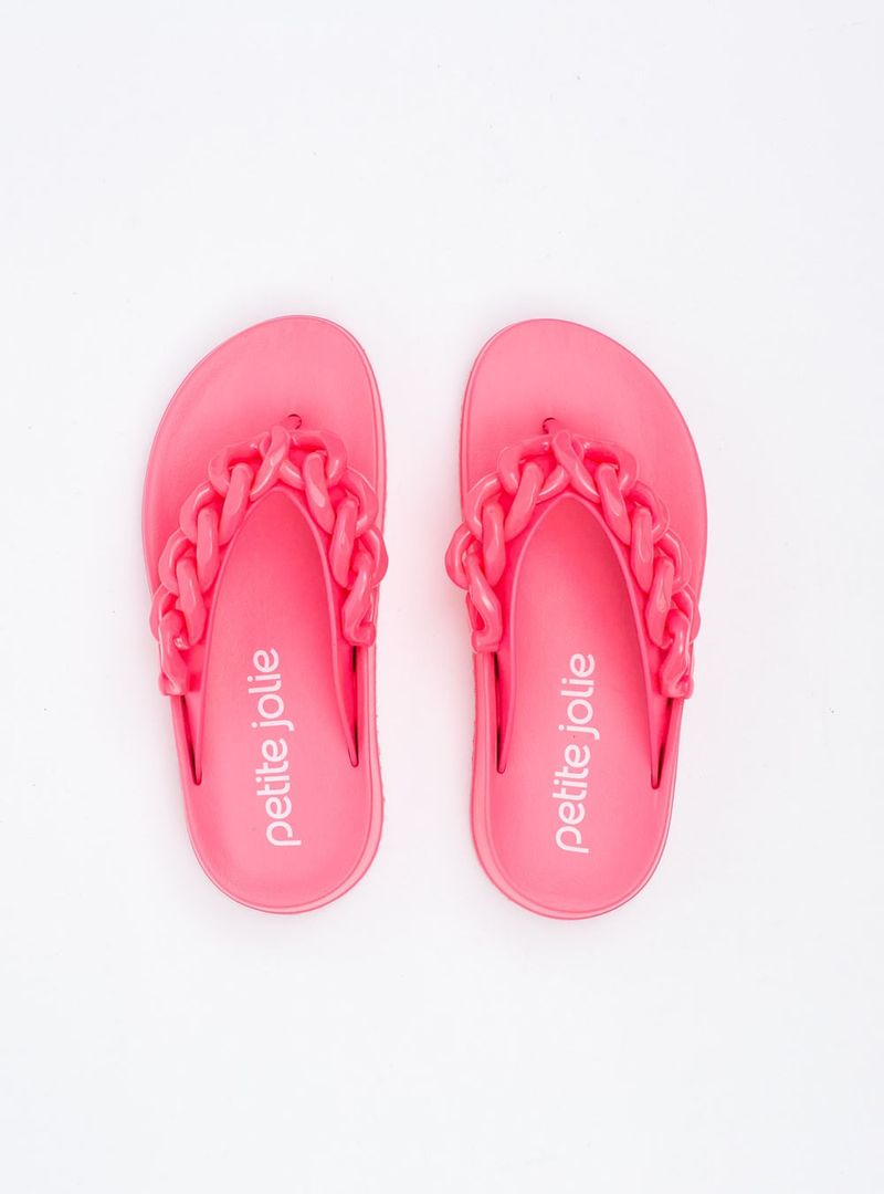 Chinelo Petite Jolie Basic Hit Pink PJ7225