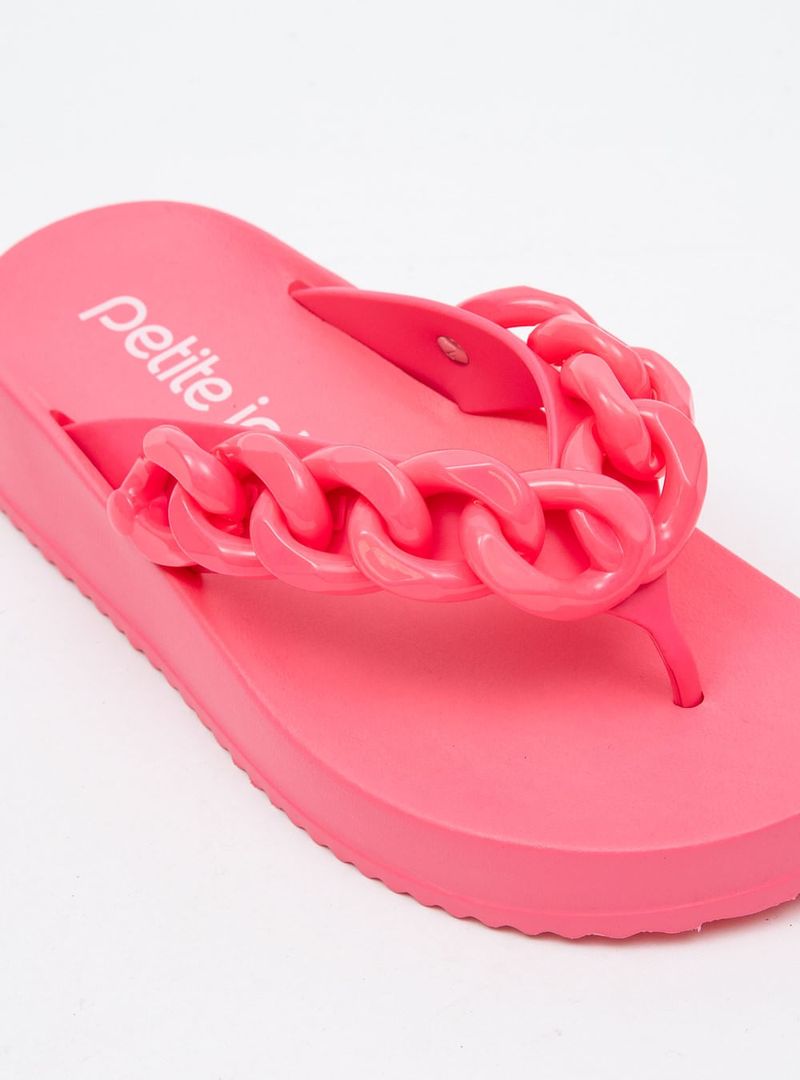Chinelo Petite Jolie Basic Hit Pink PJ7225