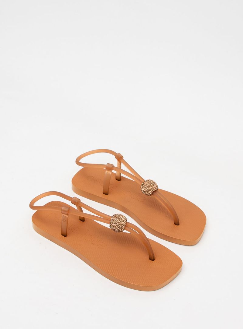 Sandália Petite Jolie Refresh Sandal Doce De Leite PJ7676