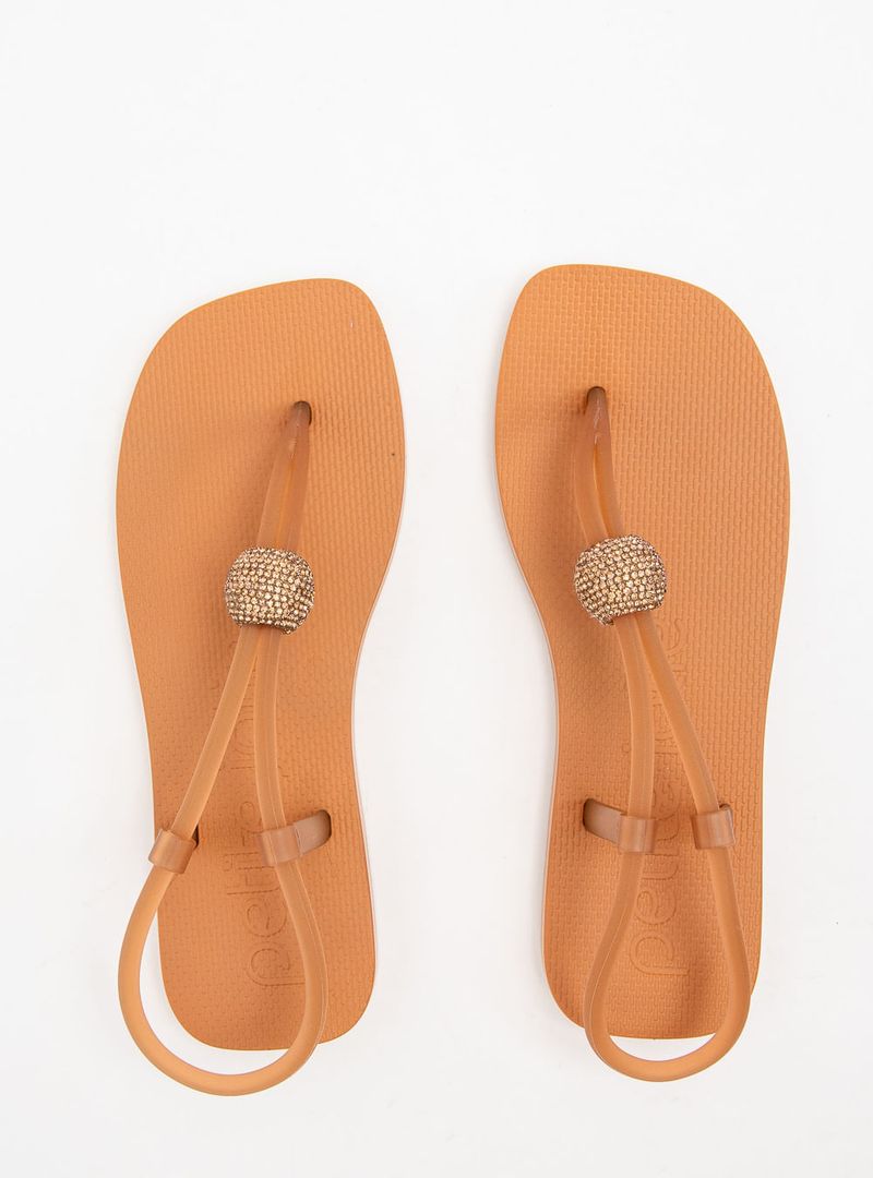 Sandália Petite Jolie Refresh Sandal Doce De Leite PJ7676