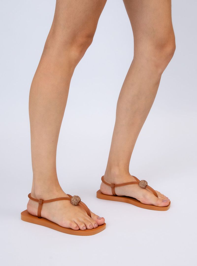 Sandália Petite Jolie Refresh Sandal Doce De Leite PJ7676