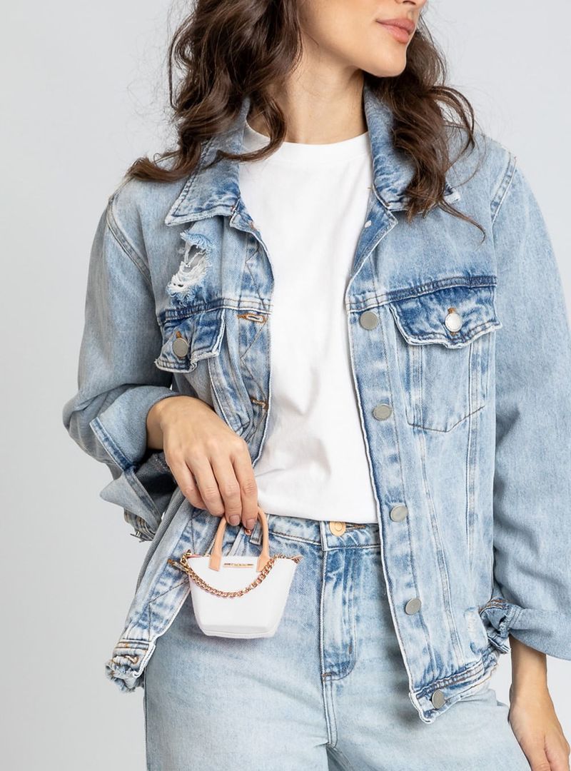 Acessório Petite Jolie Mini Shopping White/Avela PJ20302