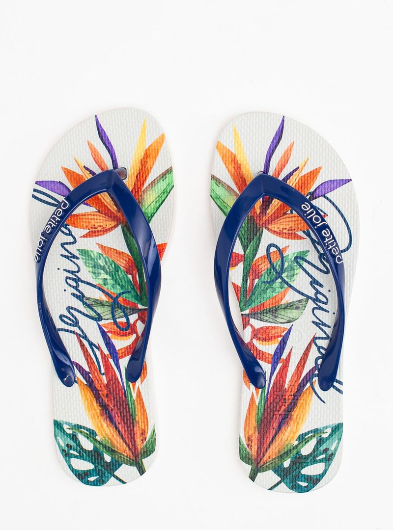 Chinelo Petite Jolie Fresh Dark Blue/Tropical 18 PJ6969