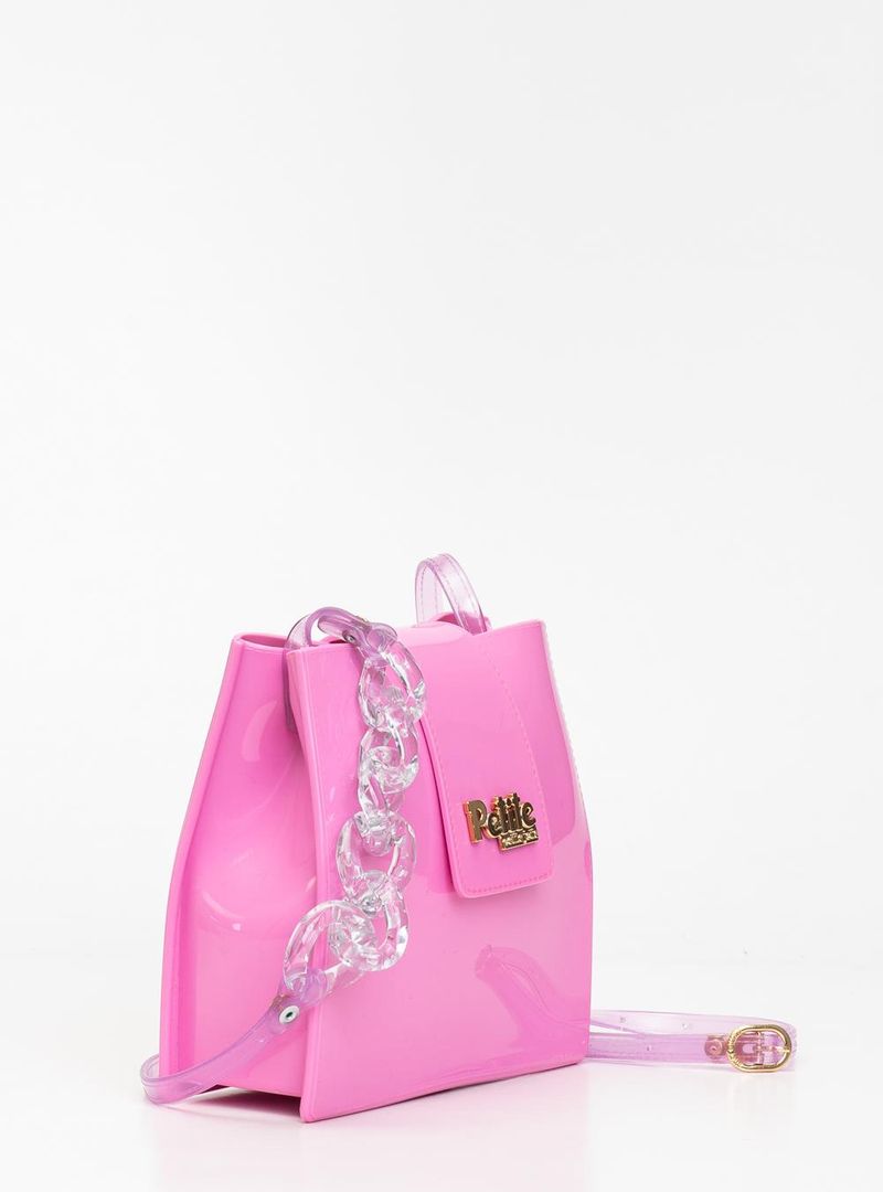 Bolsa Infantil Petite Jolie Loop In Chiclete PJ10904IN