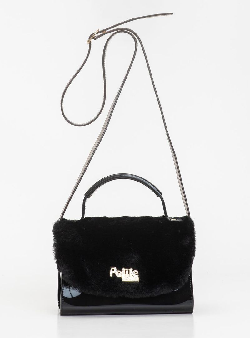 Bolsa Infantil Petite Jolie Alicia In Preto PJ11363IN