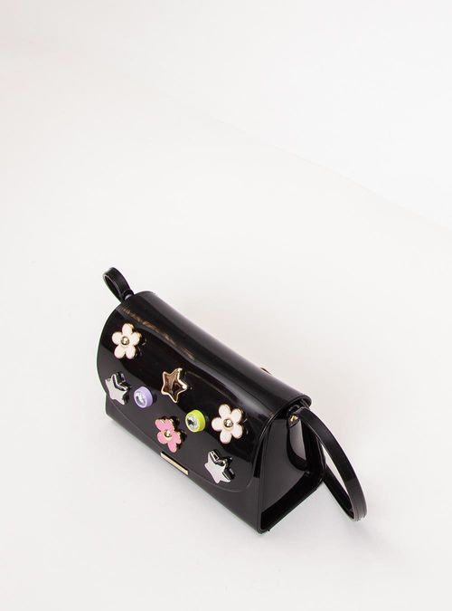 Bolsa Infantil Petite Jolie Alicia In Preto PJ11382IN