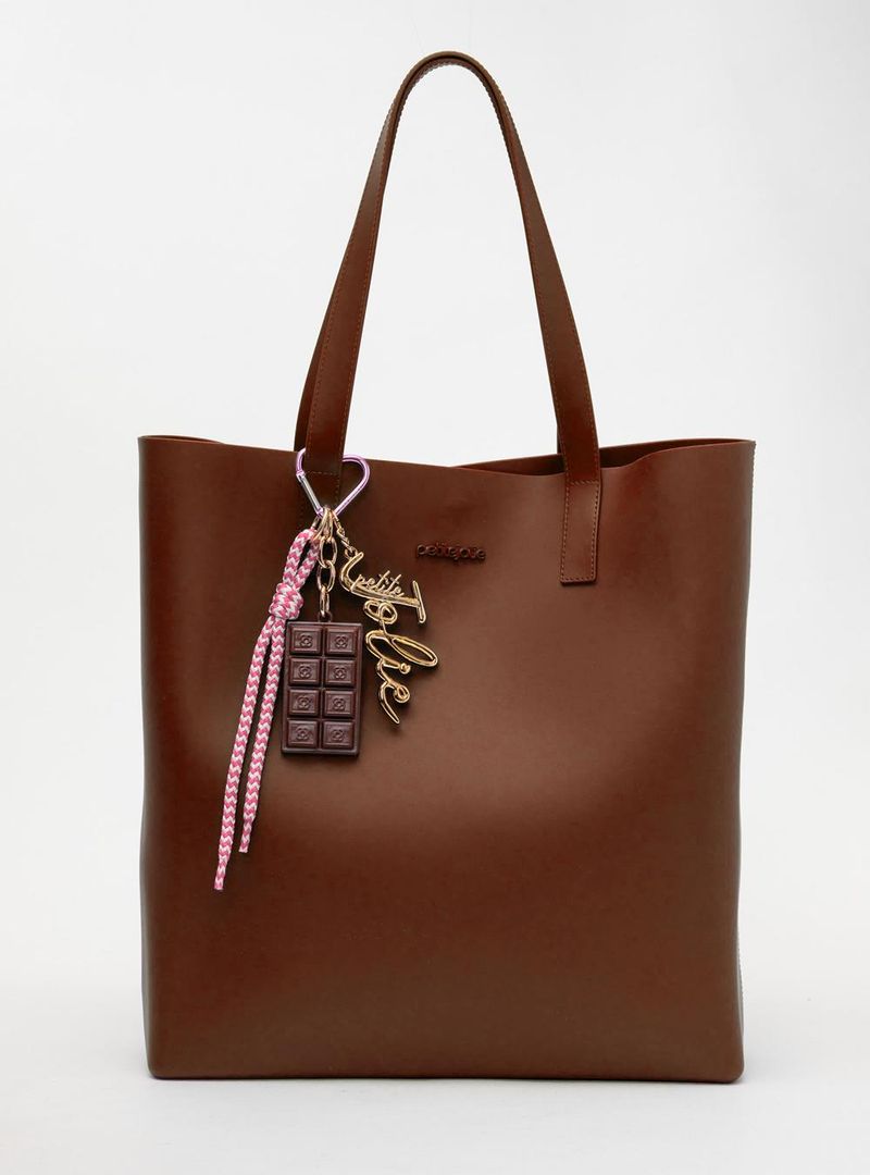Bolsa Petite Jolie Amalfi Chocolate/Ouro PJ11321