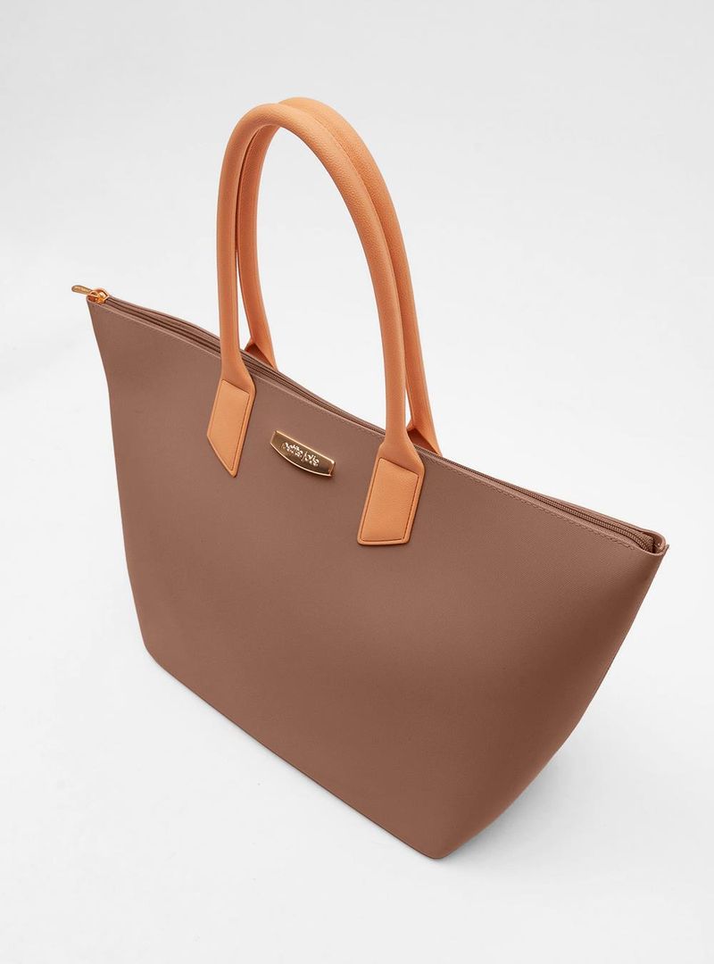 Bolsa Petite Jolie Big Shopping Chocolate PJ11275