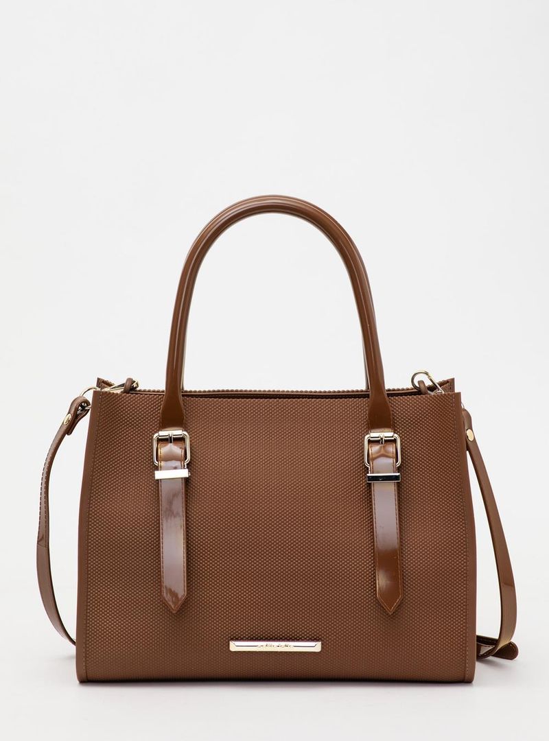 Bolsa Petite Jolie Heaven Chocolate/Ouro PJ11160