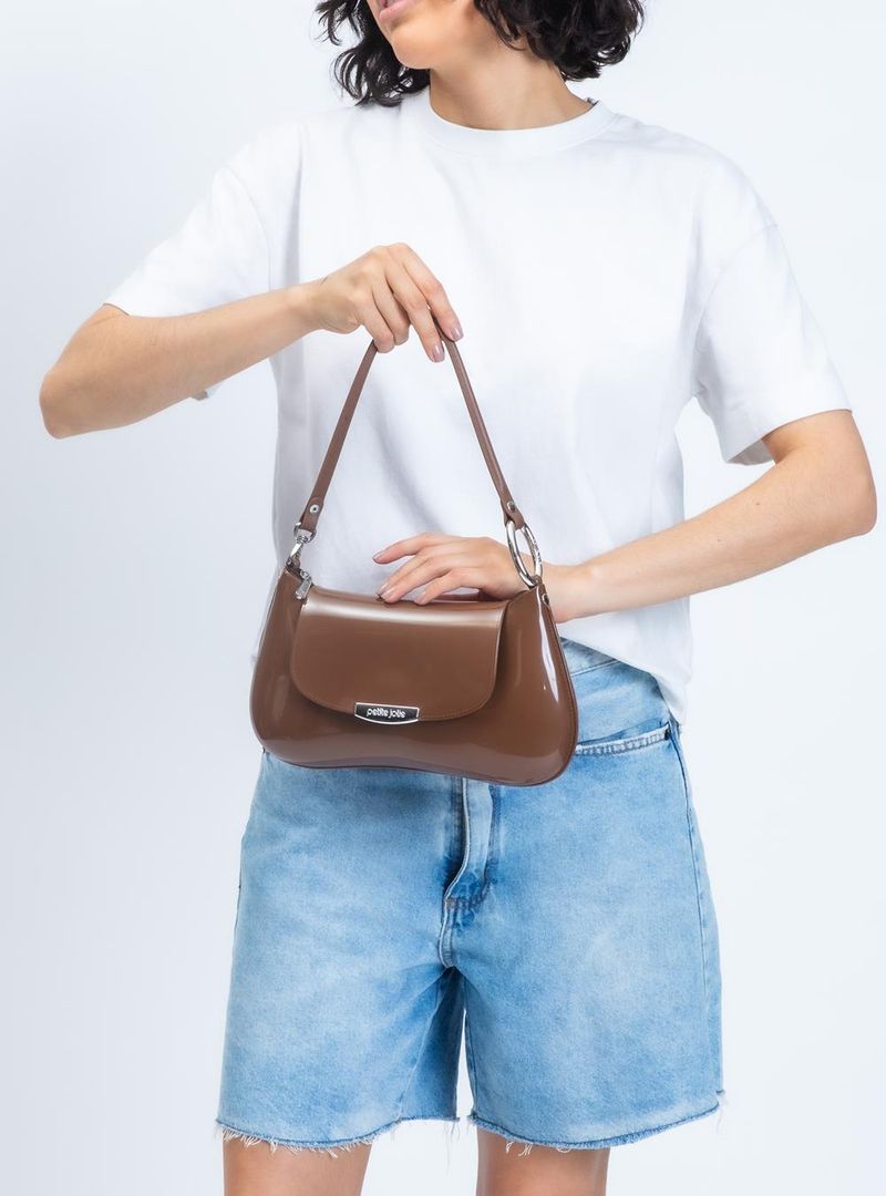 Bolsa Petite Jolie Elle Chocolate PJ11245