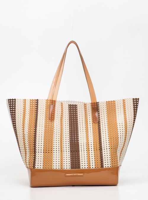 Bolsa Petite Jolie Ibiza Creme/Doce De Leite PJ11286