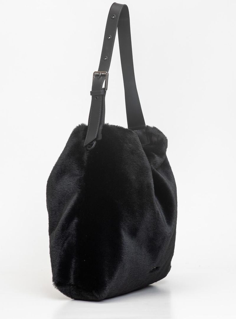 Bolsa Petite Jolie Fluffy Bag Preto PJ11376
