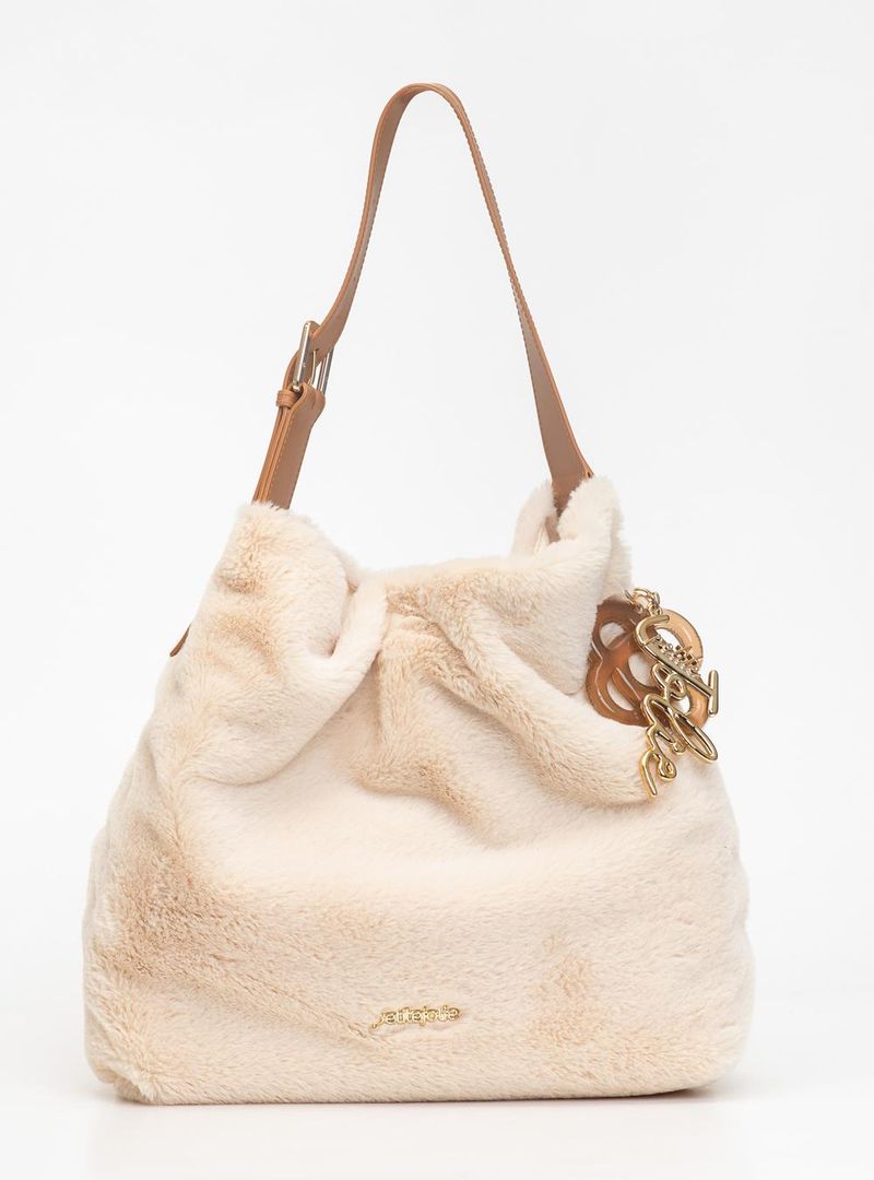 Bolsa Petite Jolie Fluffy Bag Creme PJ11376