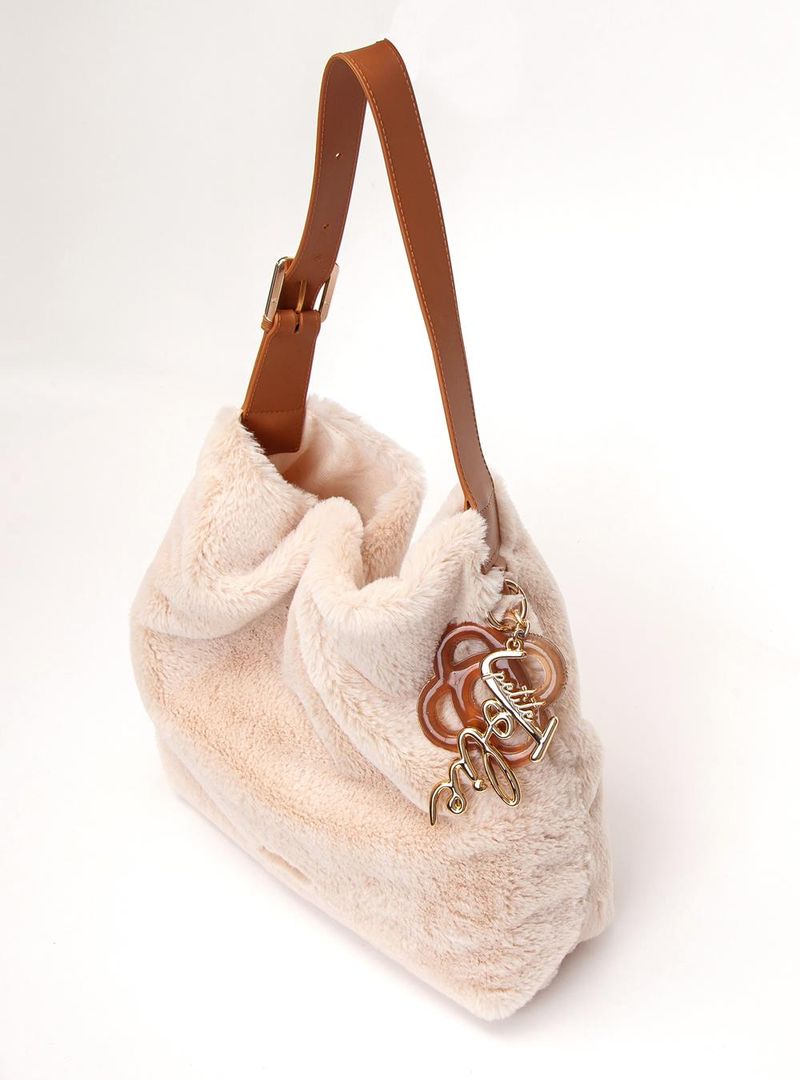 Bolsa Petite Jolie Fluffy Bag Creme PJ11376