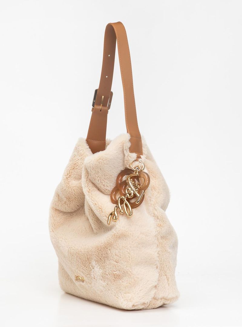 Bolsa Petite Jolie Fluffy Bag Creme PJ11376
