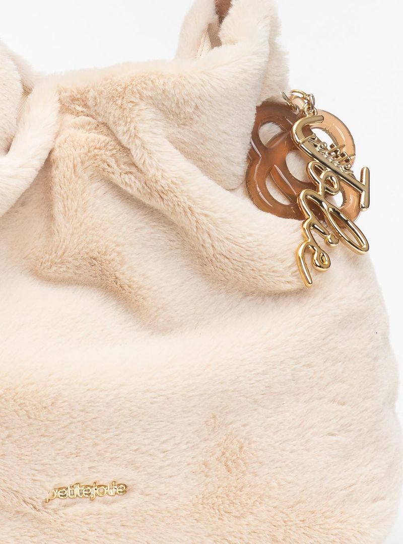Bolsa Petite Jolie Fluffy Bag Creme PJ11376