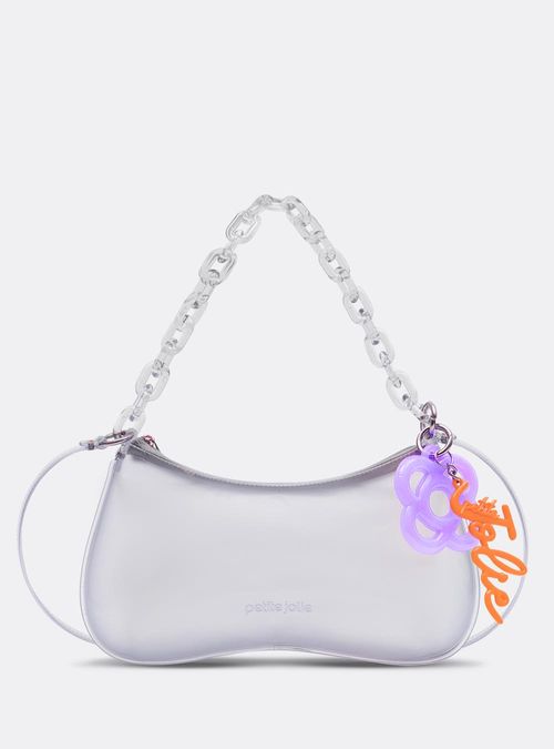 Bolsa Petite Jolie Icon Bag Translúcido/Lilac PJ11182