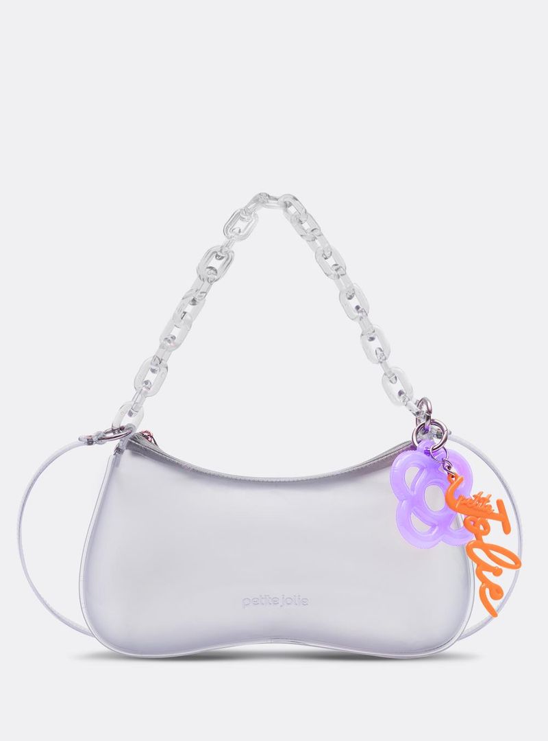 Bolsa Petite Jolie Icon Bag Translúcido/Lilac PJ11182