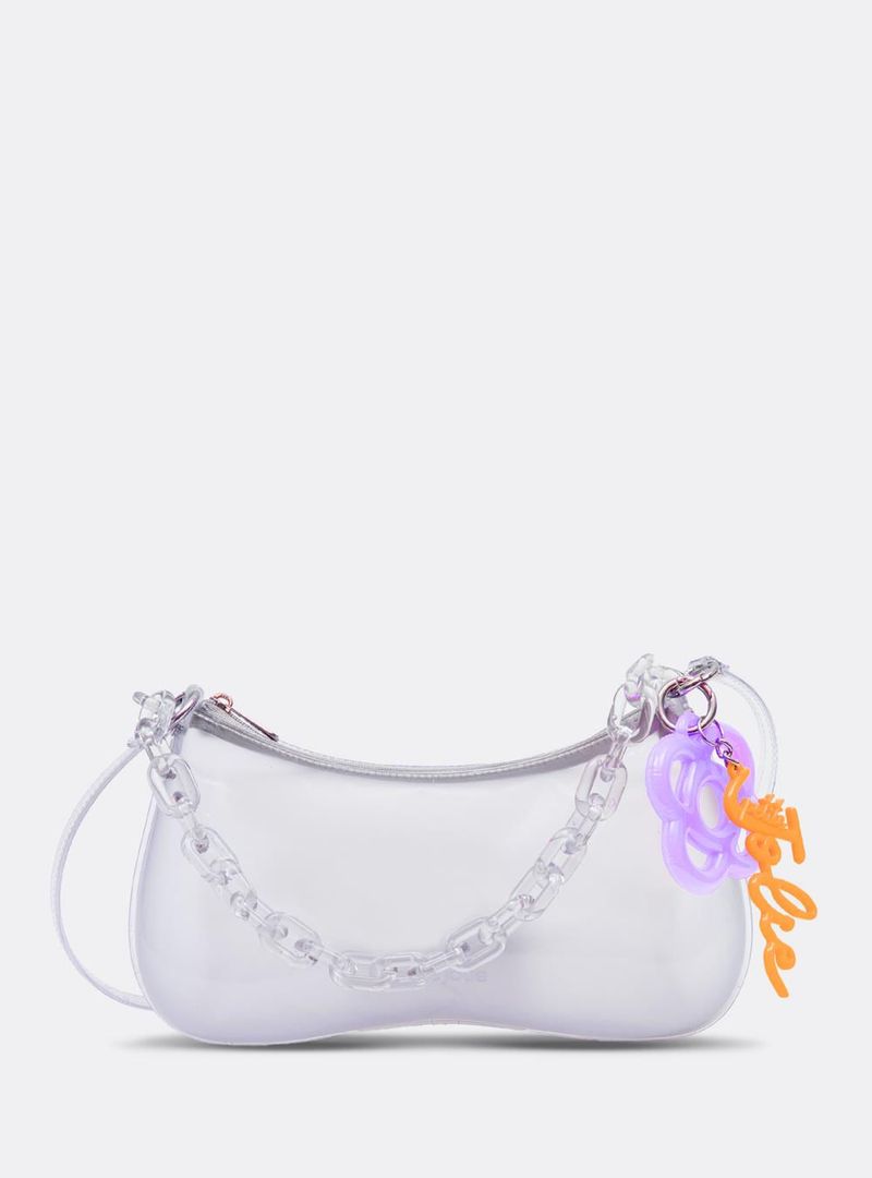Bolsa Petite Jolie Icon Bag Translúcido/Lilac PJ11182
