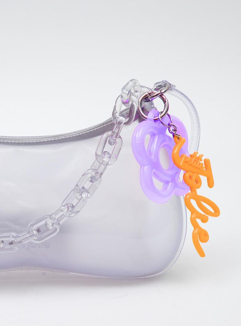Bolsa Petite Jolie Icon Bag Translúcido/Lilac PJ11182