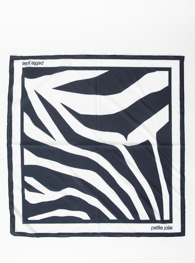 Lenço Petite Jolie Maxi Zebra PJ20085