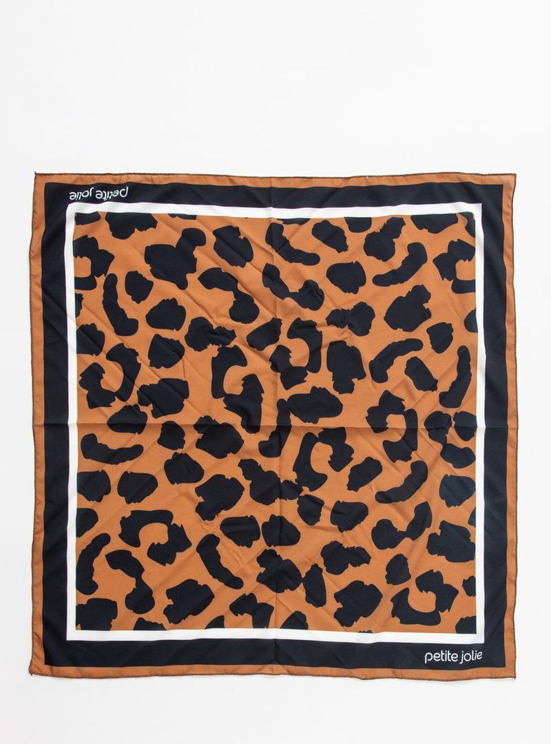 Lenço Petite Jolie Maxi Onça PJ20085