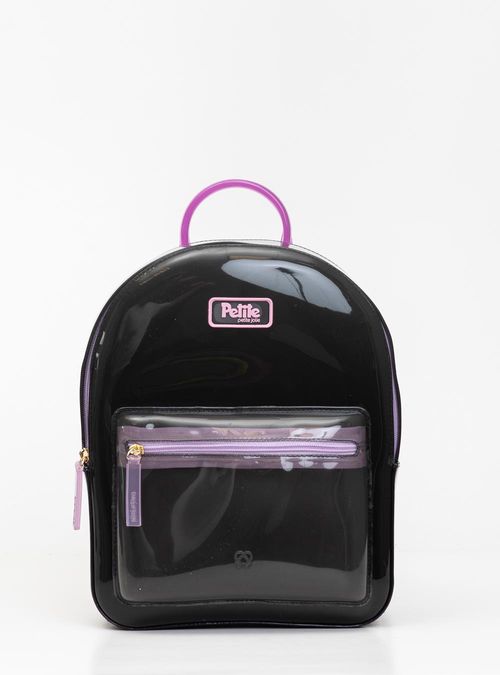 Mochila Infantil Lizzy In Preto PJ10582IN
