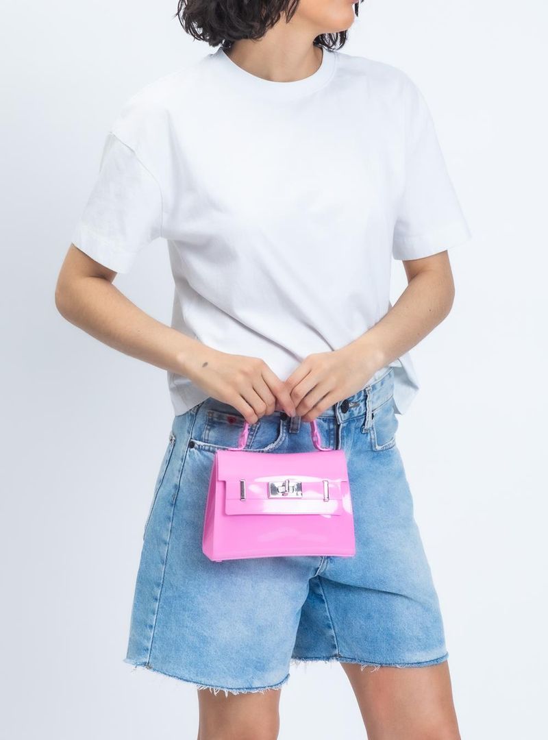 Bolsa Petite Jolie Mini Paris Chiclete PJ11232