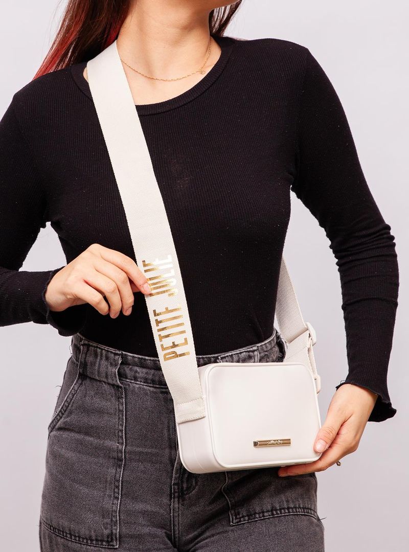 Bolsa Petite Jolie Pop Matte Creme PJ11295