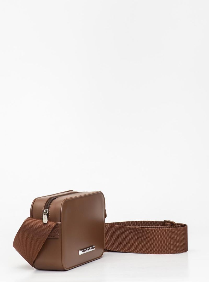 Bolsa Petite Jolie Pop Matte Chocolate/Ouro PJ11295