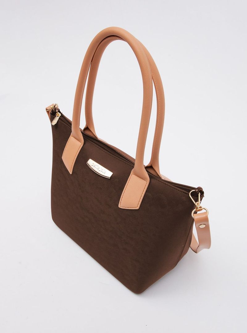 Bolsa Petite Jolie Shopping Chocolate PJ11274