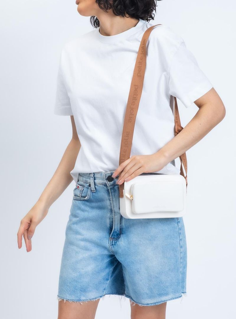 Bolsa Petite Jolie Rocky Creme/Doce De Leite PJ11307