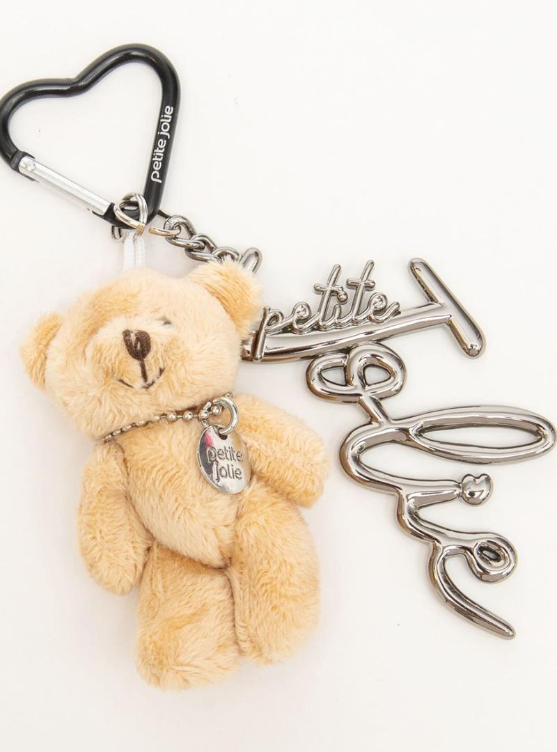 Chaveiro Urso Petite Jolie Grafite PJ20344