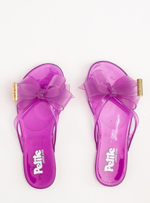 Chinelo Infantil Petite Jolie Lucky Chiclete PJ4533IN