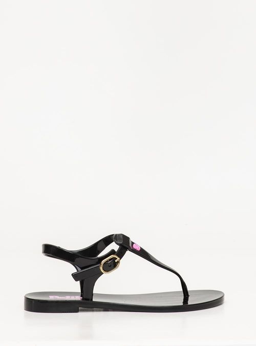 Sandália Infantil Petite Jolie Noah Preto/Chiclete PJ3340IN