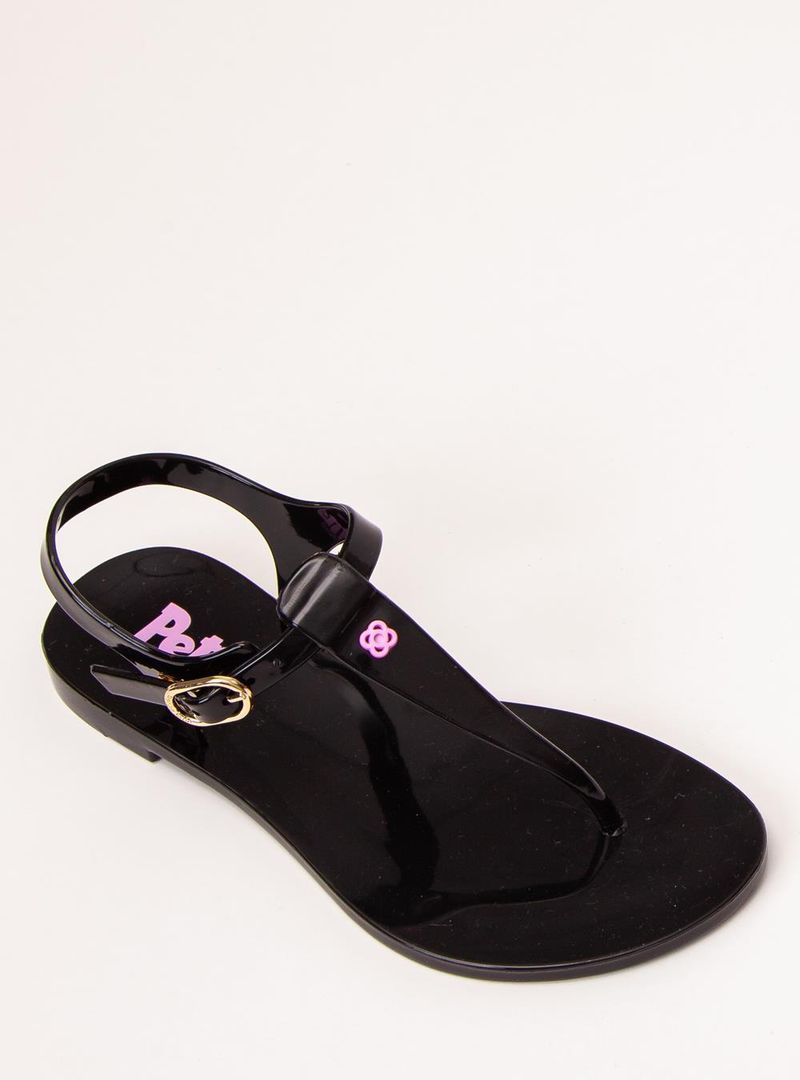 Sandália Infantil Petite Jolie Noah Preto/Chiclete PJ3340IN