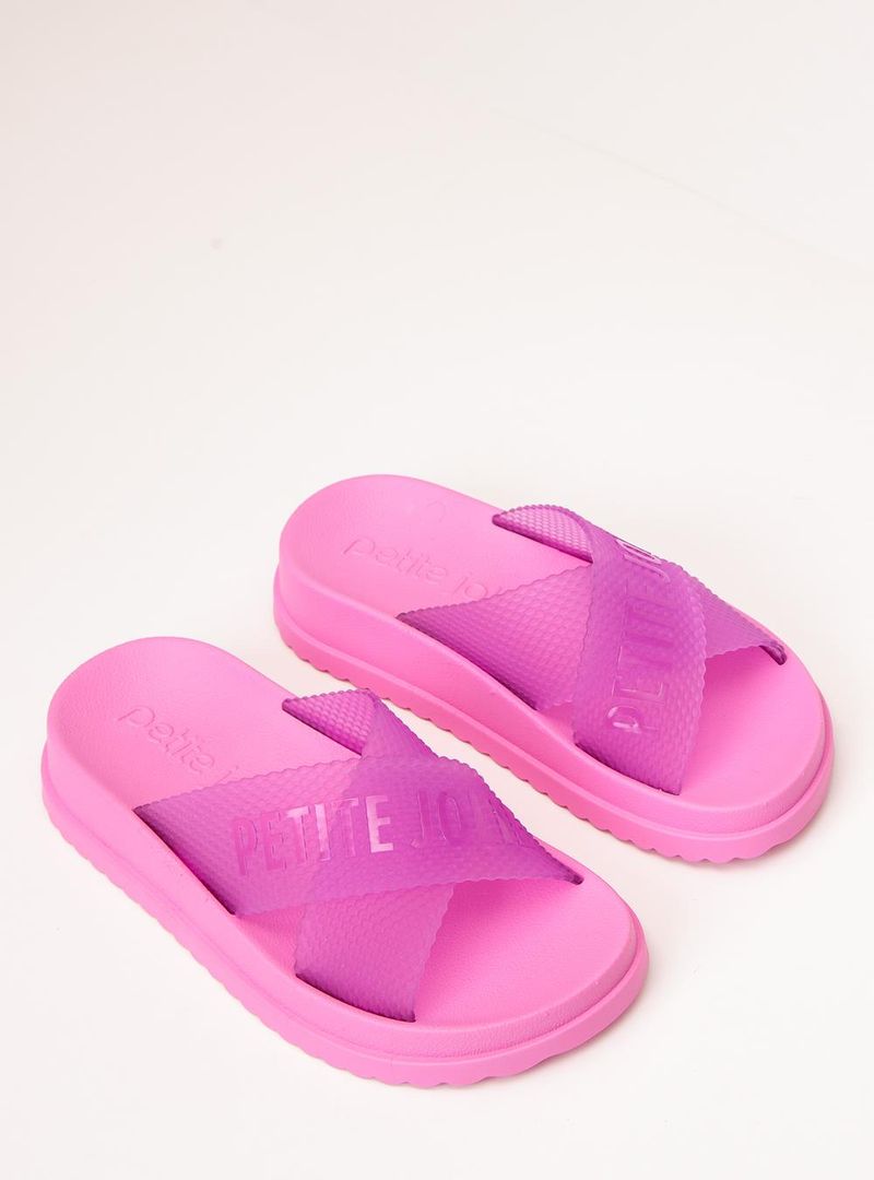 Chinelo Infantil Petite Jolie Smash In Chiclete PJ6812IN