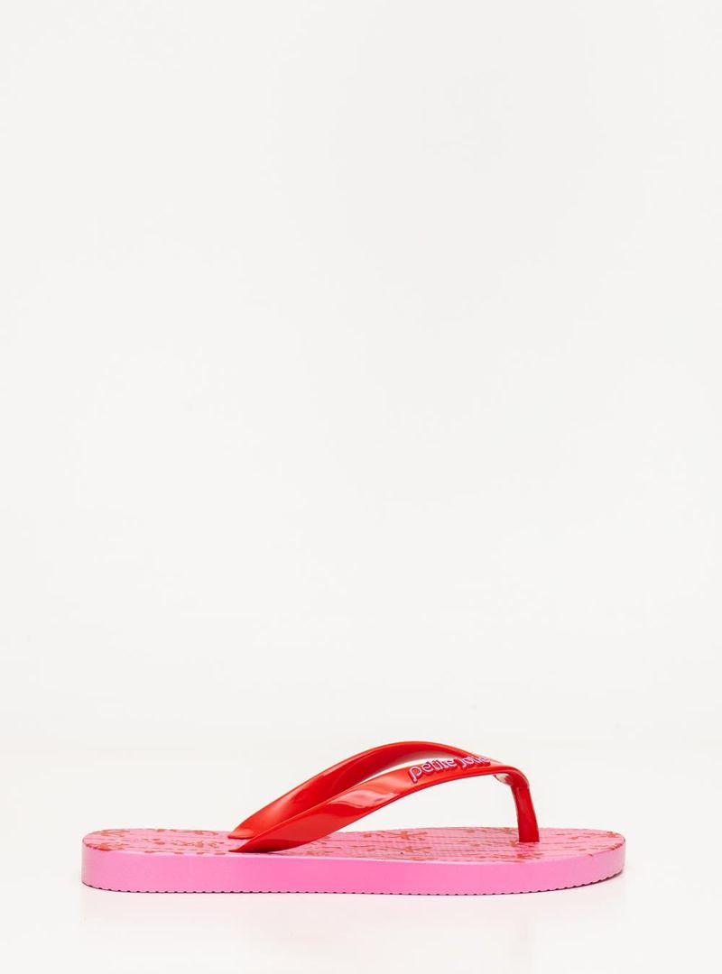 Chinelo Petite Jolie Fresh In Tomate/Laço 1 PJ6969IN