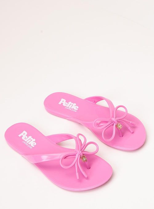 Chinelo Infantil Petite Jolie Lucky In Chiclete PJ7356IN