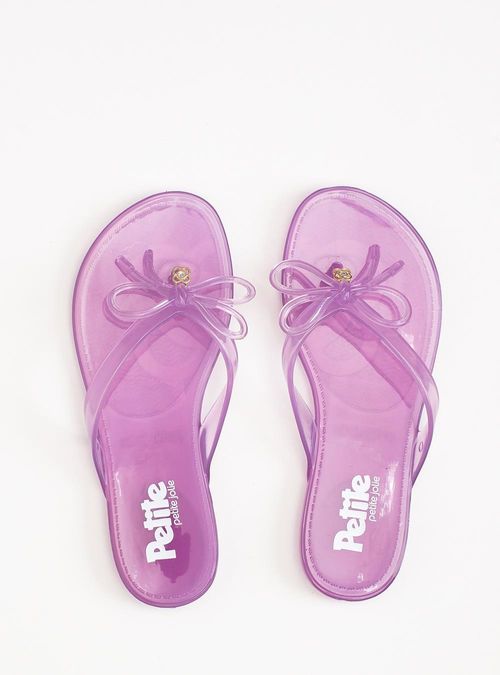 Chinelo Infantil Petite Jolie Lucky In Lilac PJ7356IN