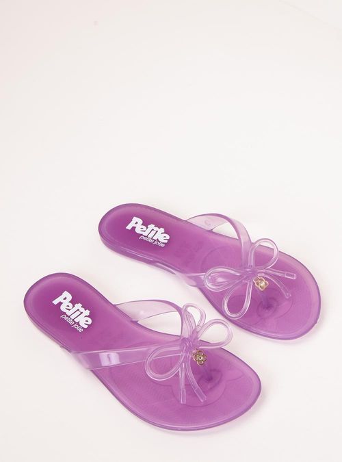Chinelo Infantil Petite Jolie Lucky In Lilac PJ7356IN